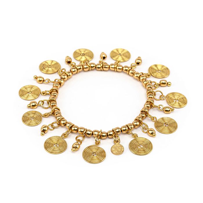 BRACCIALE ELASTICO PENDENTI SPIRALI