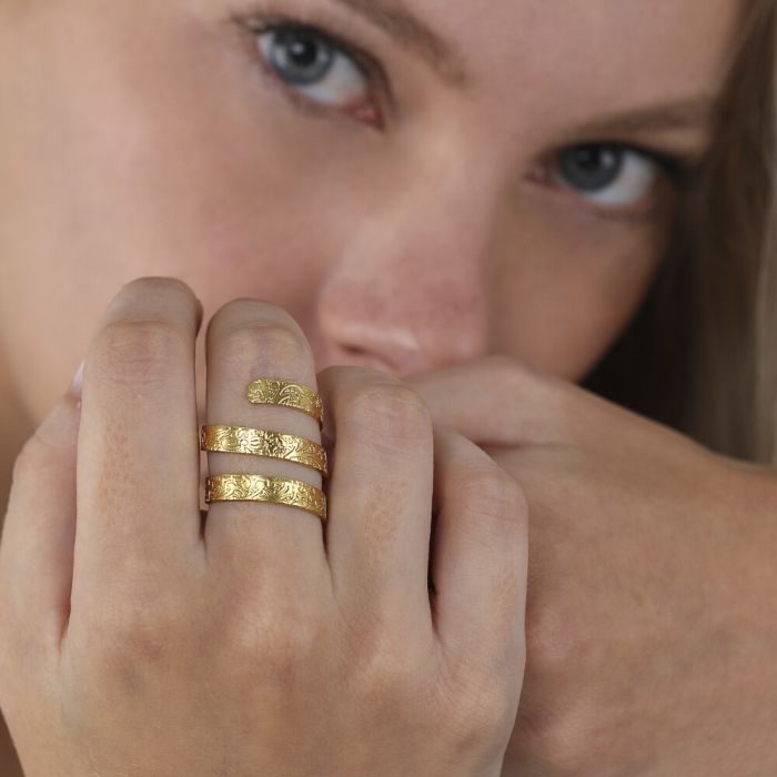 ANELLO SPIRALE DESIGN (REGOLABILE)