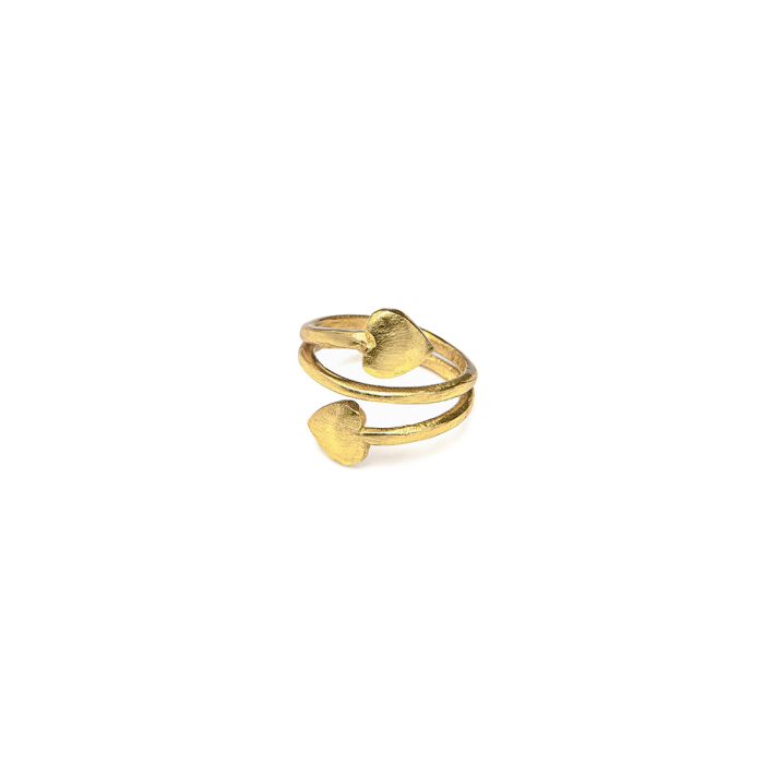 ANELLO SPIRALE CUORI