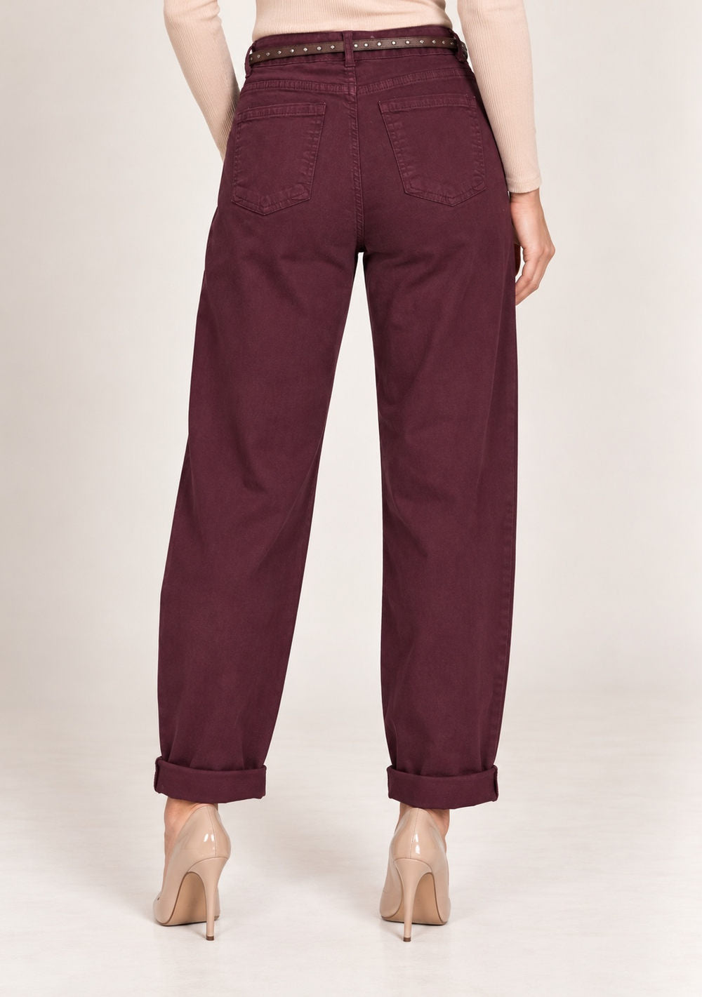 Pantaloni Mom Fit