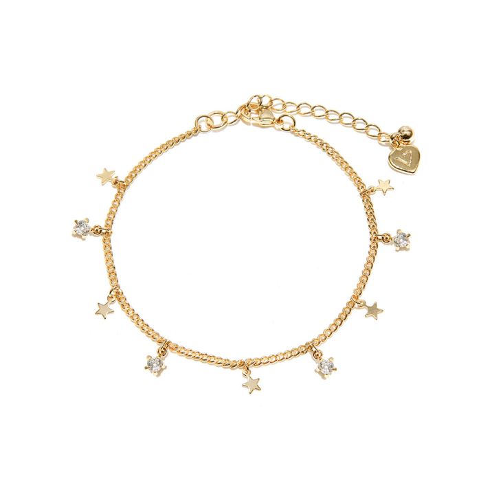 BRACCIALE MULTI STELLE PENDENTI