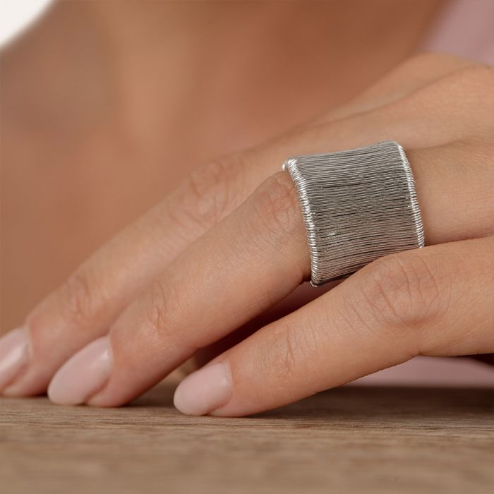 ANELLO FASCIA FILO SOTTILE REGOLABILE
