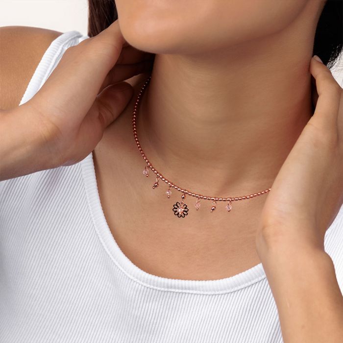 COLLANA CHOKER CRISTALLI