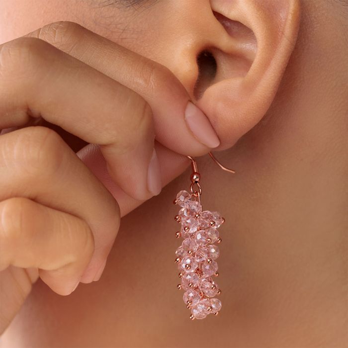 ORECCHINI MOGRA CRISTALLI