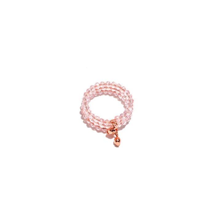 ANELLO MOLLA MINI CRISTALLI
