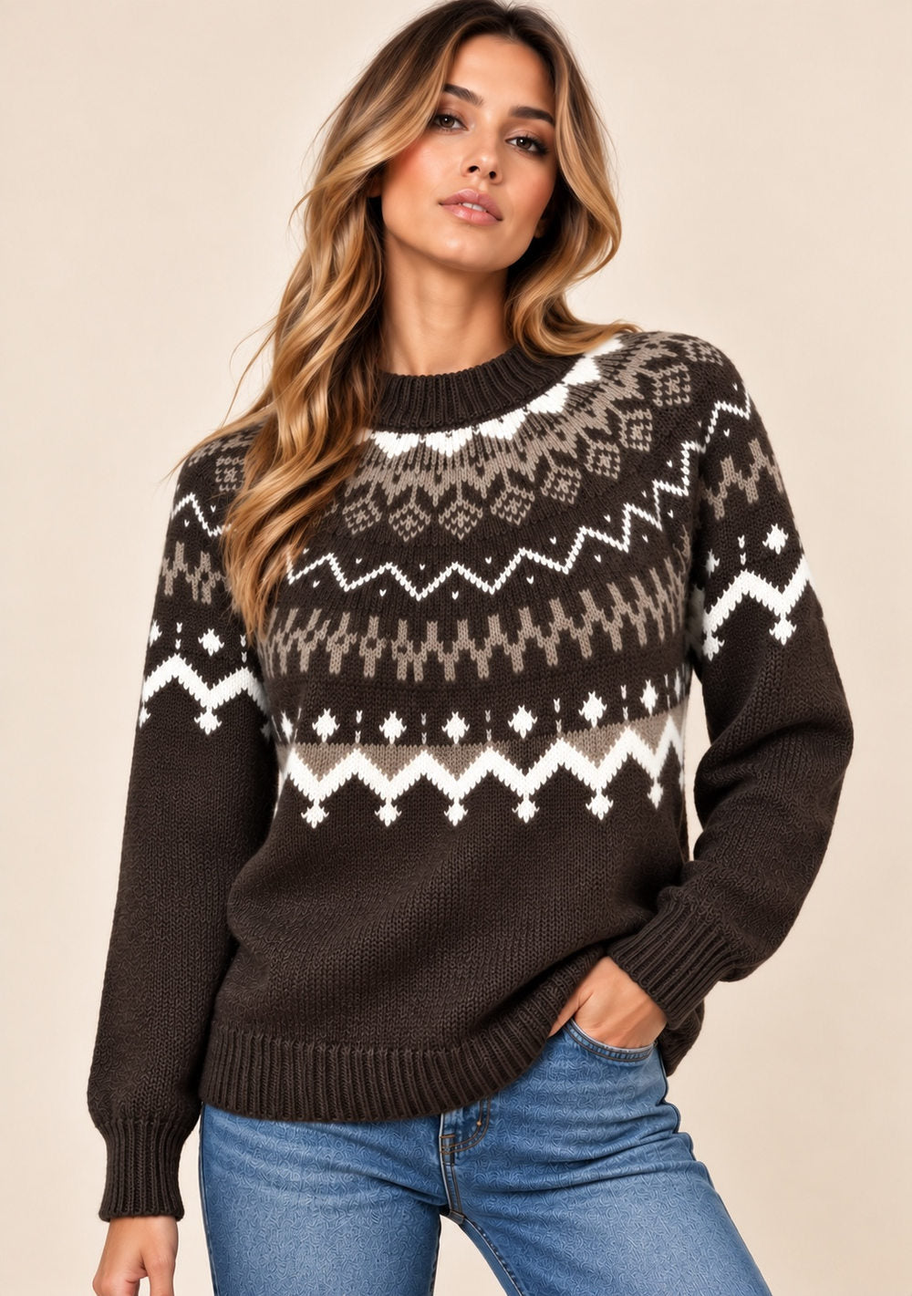 Maglia Jacquard
