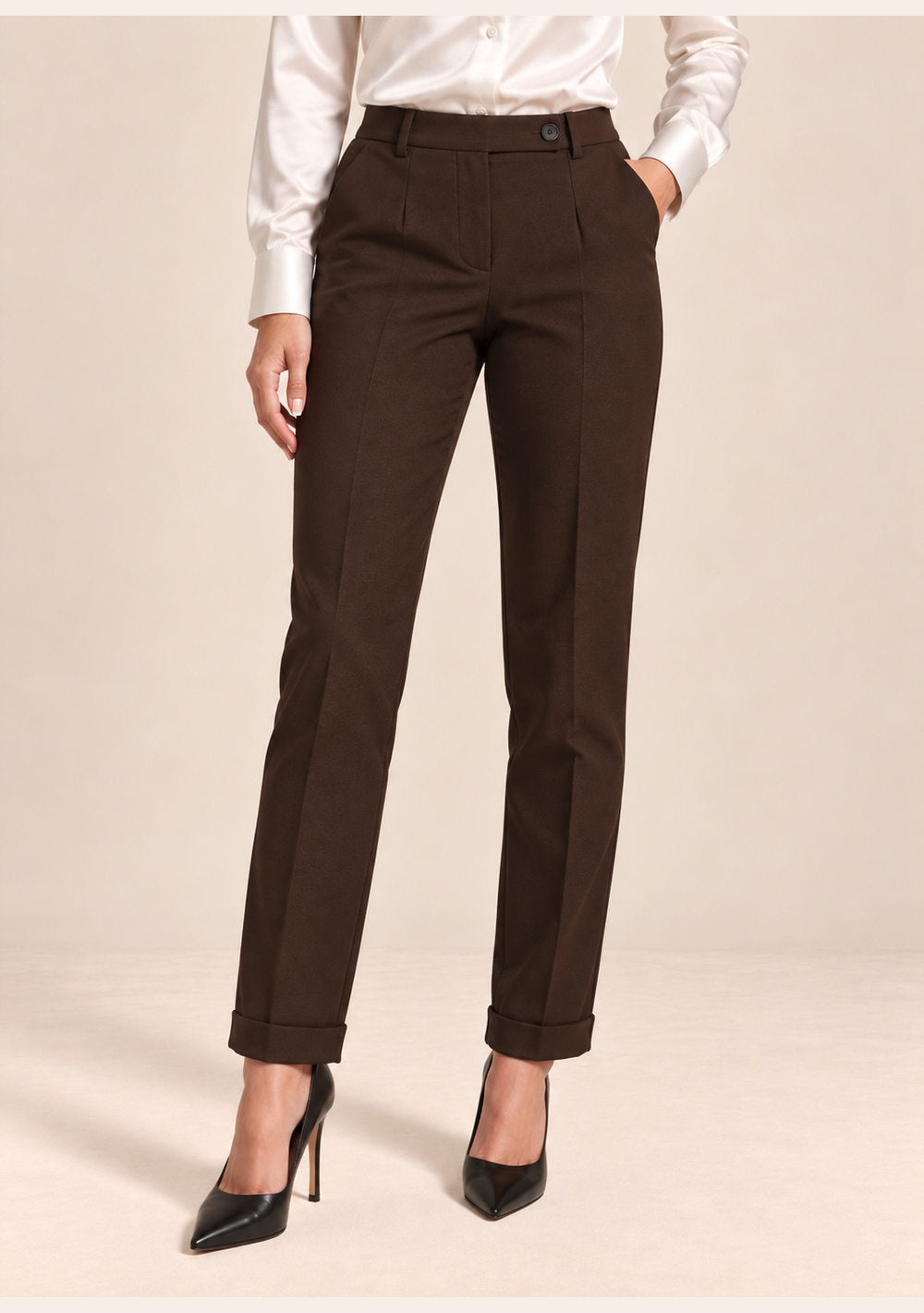 Pantaloni Elastico Dietro