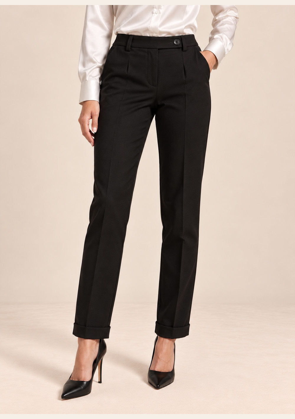 Pantaloni Elastico Dietro