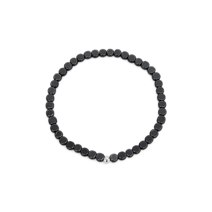 BRACCIALE ELASTICO SFERE PIATTE