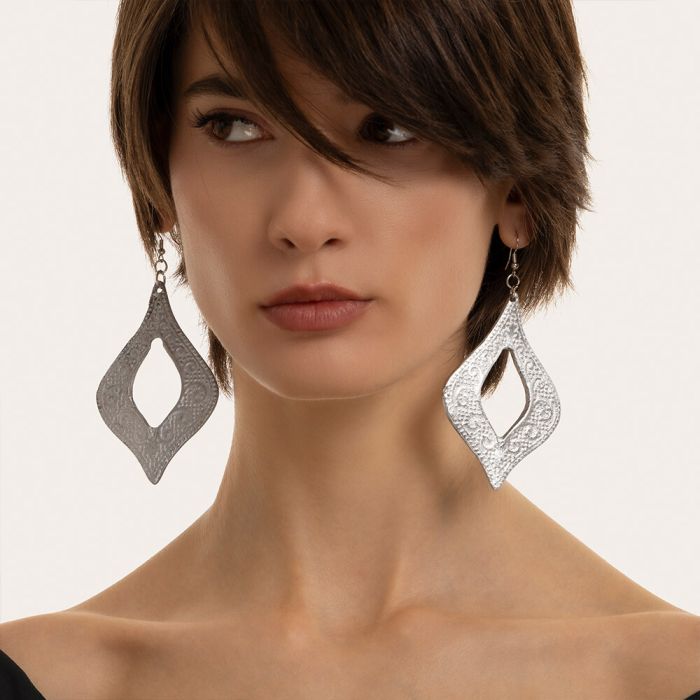 BOUCLES LOSANGES PRINT A TROU
