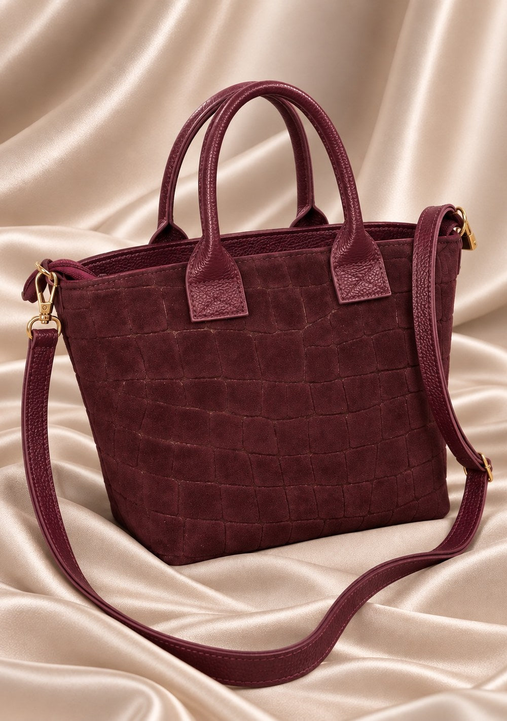 Borsa in pelle stampa COCCO
