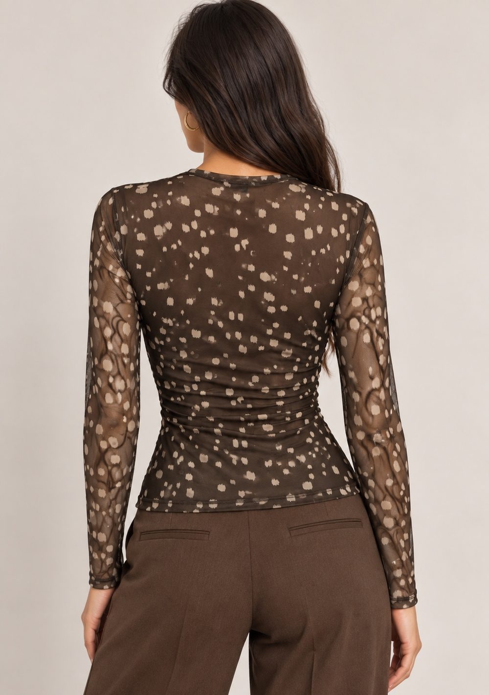 Maglia in Tulle Fantasia