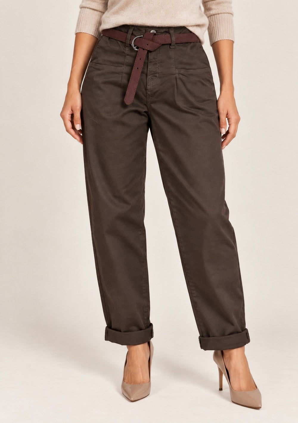 Pantaloni con Tasca Avanti
