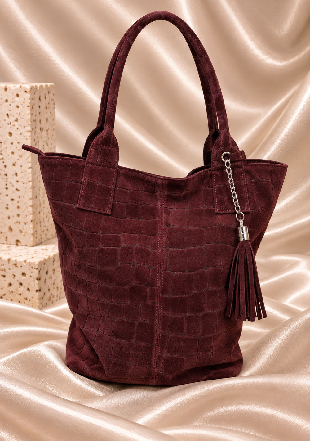 Shopper DELIA Stampa Cocco