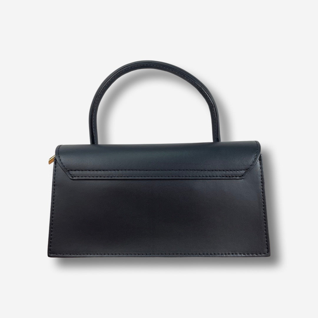 Borsa DIXIE in vera pelle - Nero