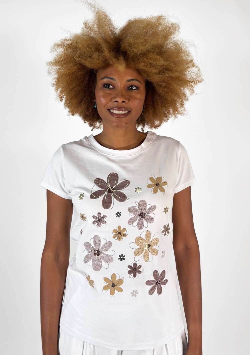 T-Shirt Slim "Margherite"