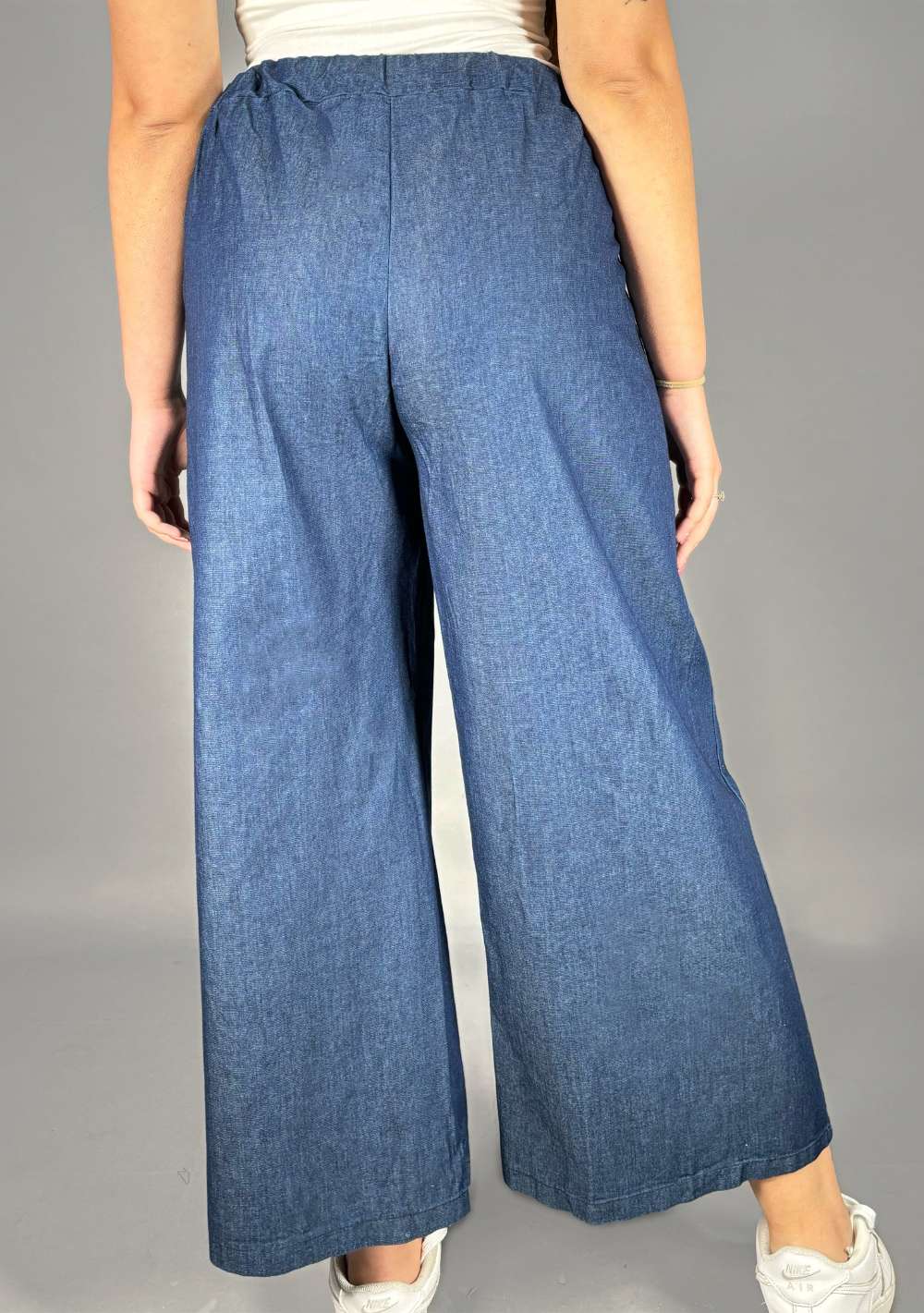 Pantalone Gaucho Chambray