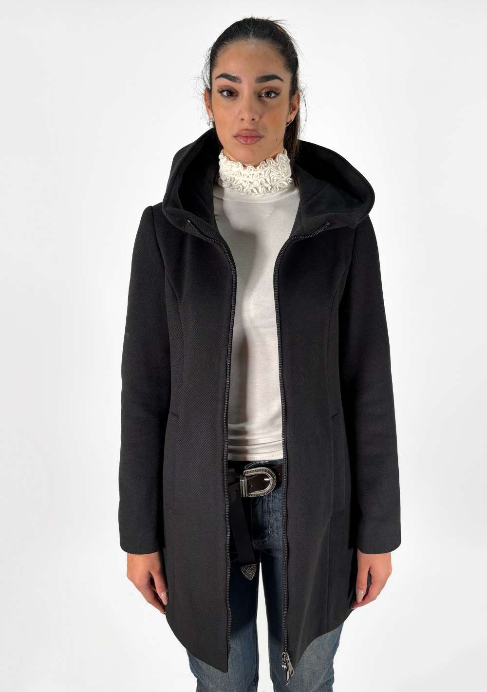 Cappotto con Zip