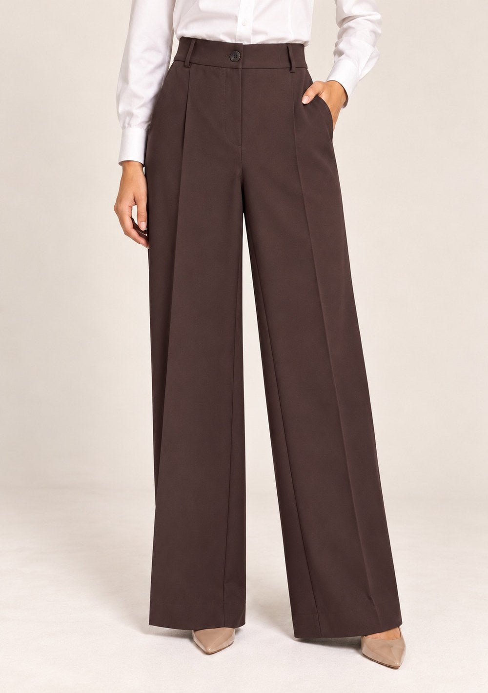 Tailleur SARTORIALE da donna in colore moro, vista alternativa 3