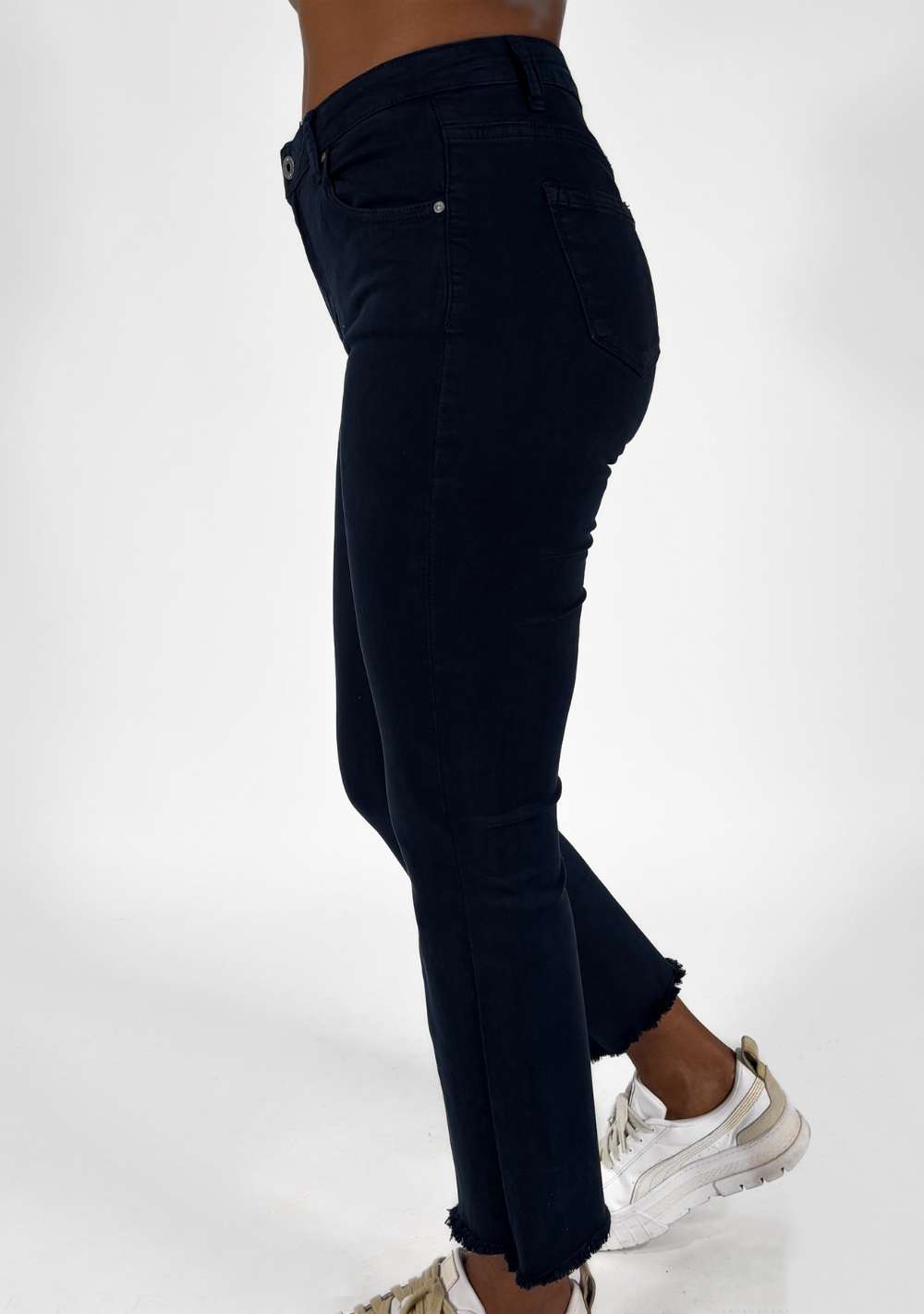 Pantaloni Zampa Sfrangiati