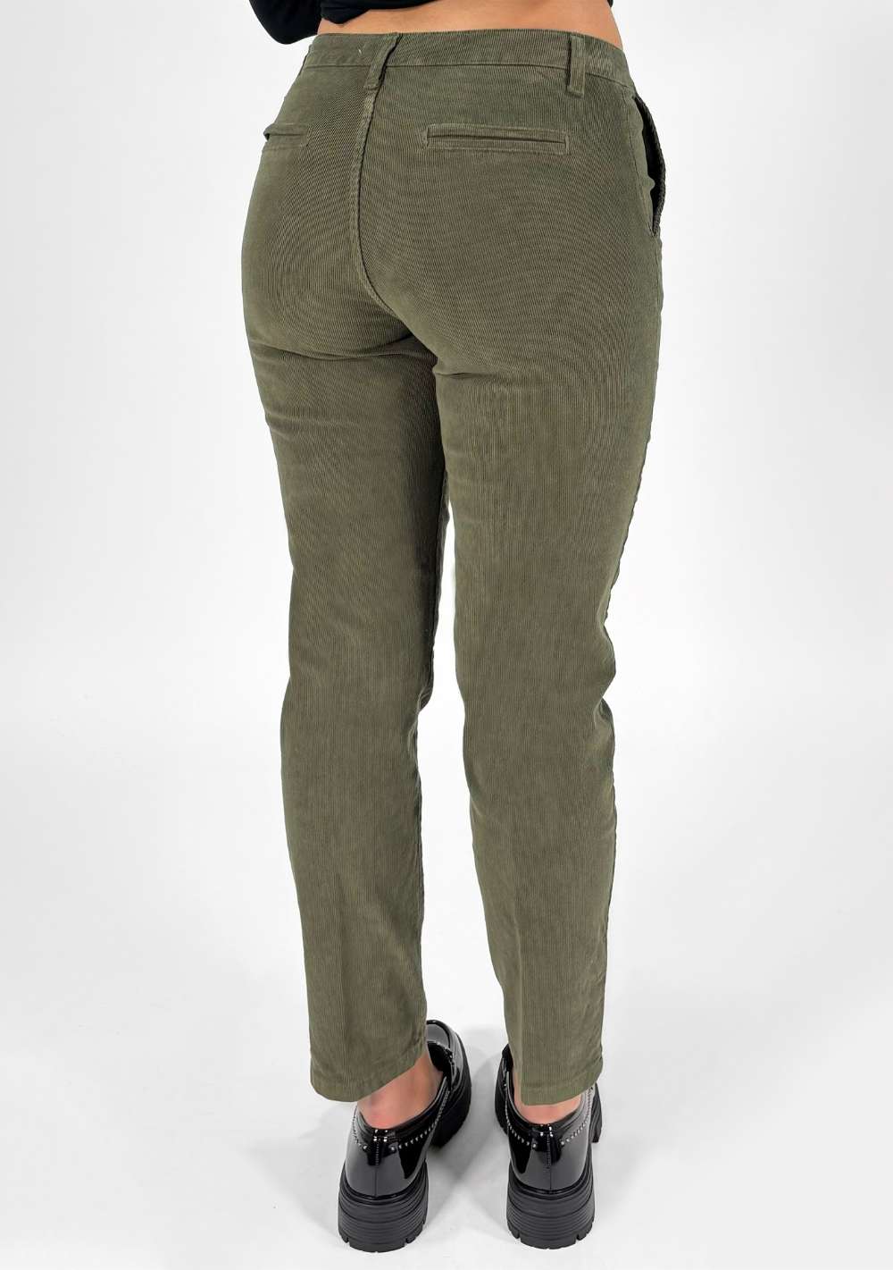 Pantaloni Chinos Velluto