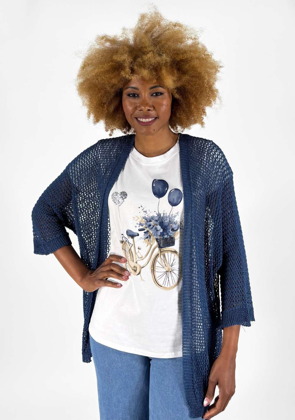 Cardigan Traforato