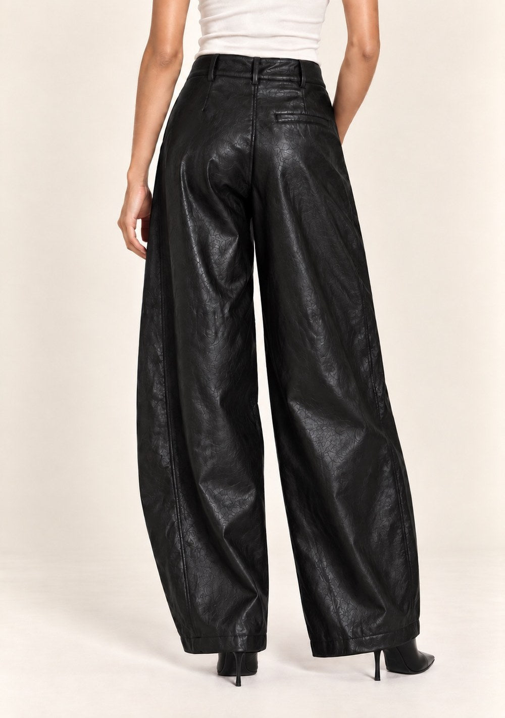 Pantaloni in Ecopelle