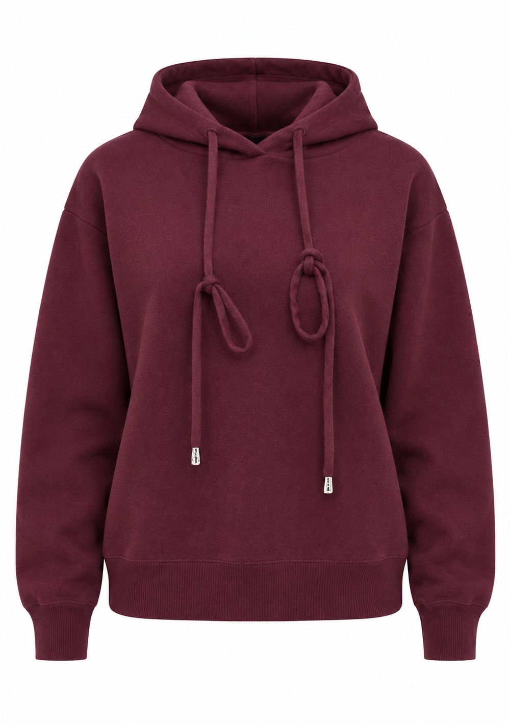 Maglia con Cappuccio da donna in colore vino, vista alternativa 4