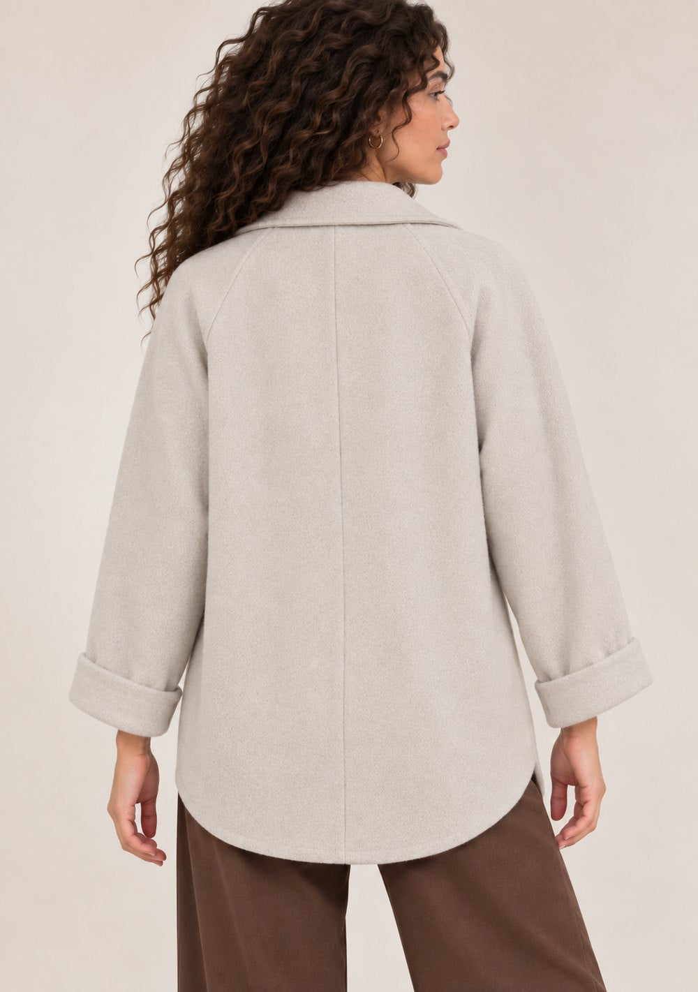 Cardigan Chiusura Ciappa da donna in colore beige, vista alternativa 3
