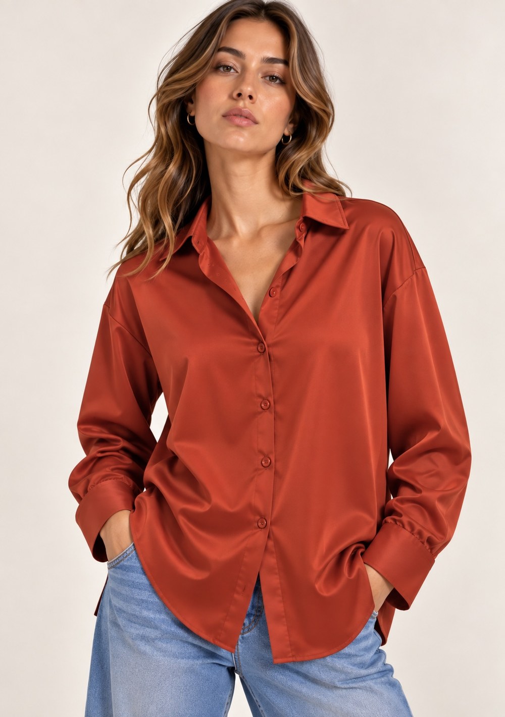 Camicia Satin