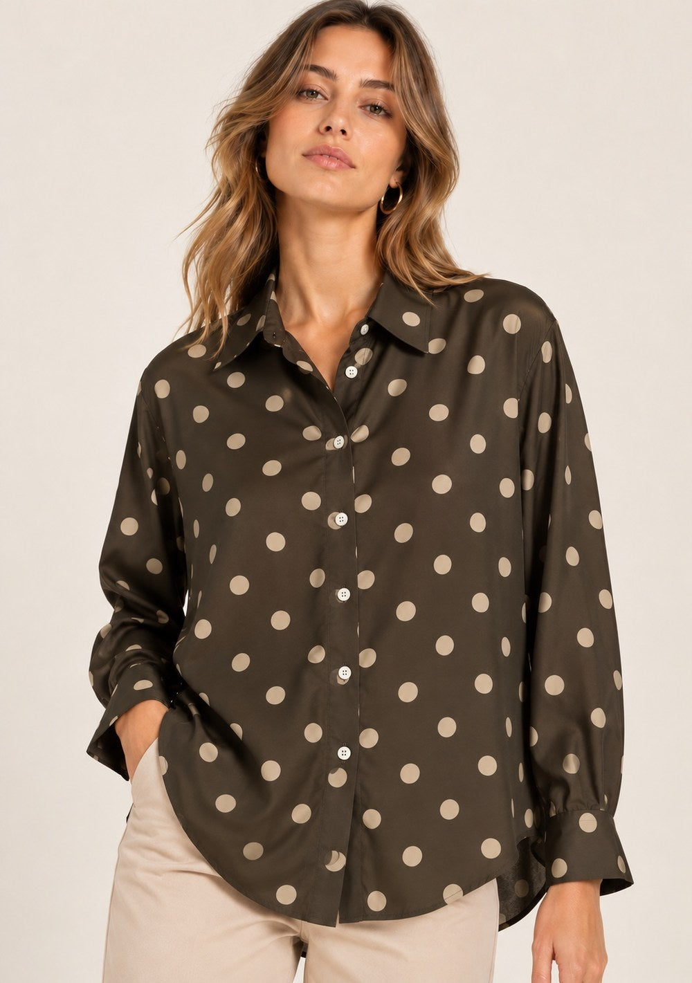 Camicia Satin Fantasia