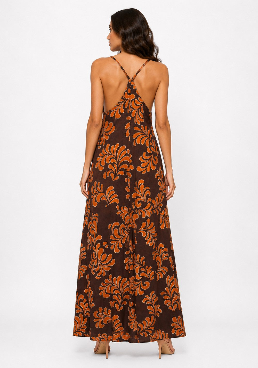 Abito Lungo Bretelle