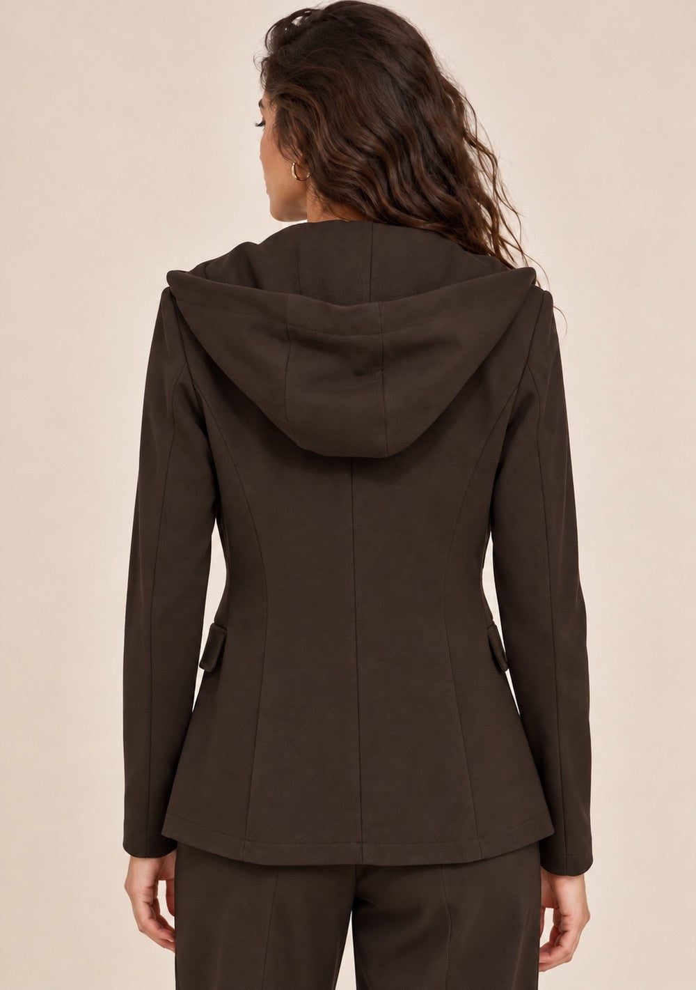Tailleur Punto Milano SARTORIALE da donna in colore moro, vista alternativa 3