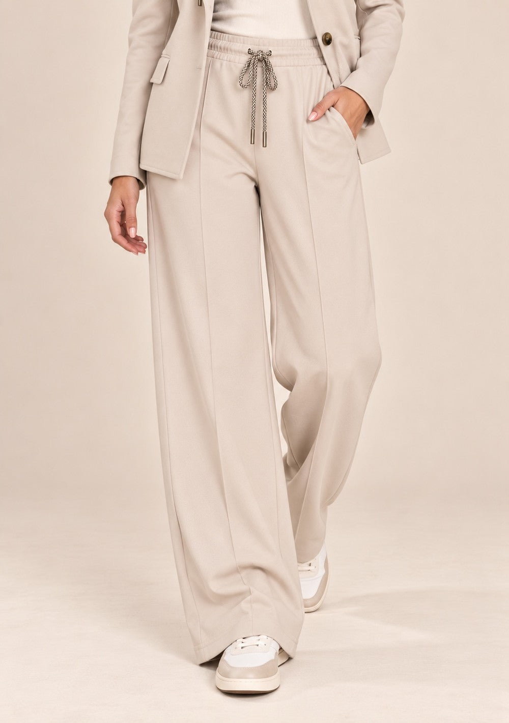 Tailleur Punto Milano SARTORIALE da donna in colore beige, vista alternativa 3