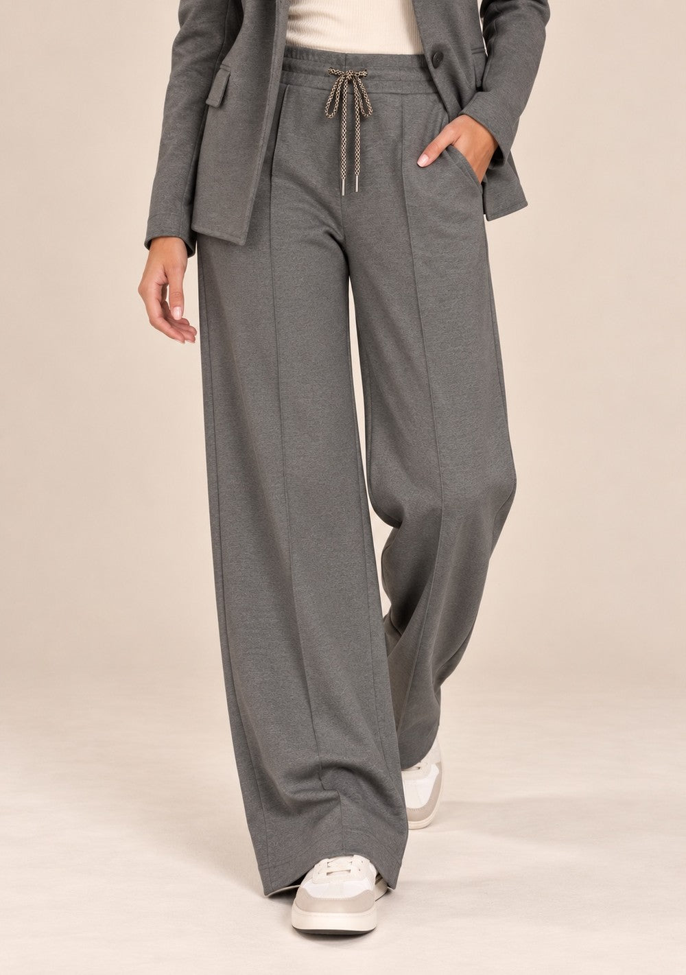 Tailleur Punto Milano SARTORIALE da donna in colore grigio, vista alternativa 3