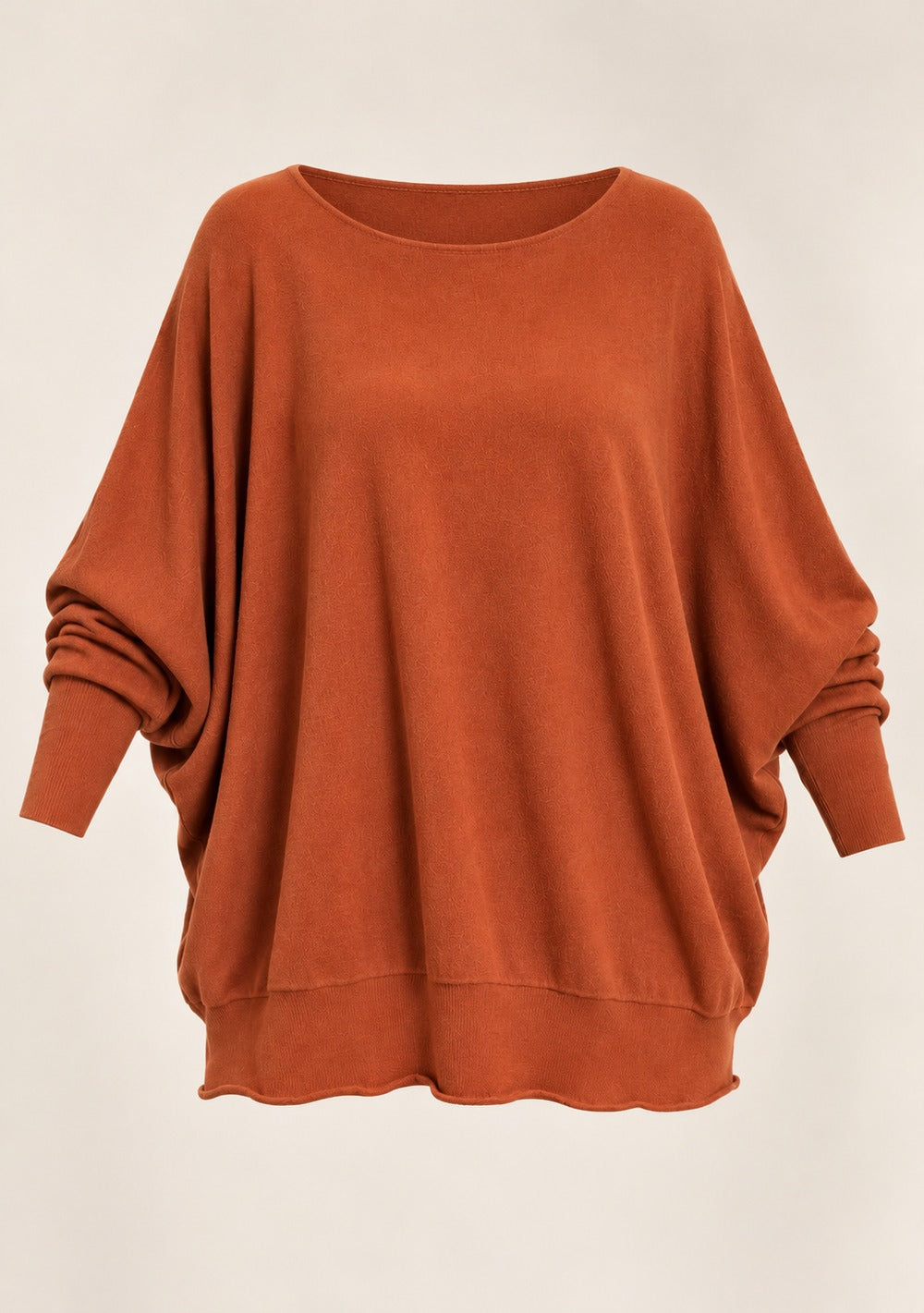 Maglia a Barca Pipistrello da donna in colore coccio, vista alternativa 4