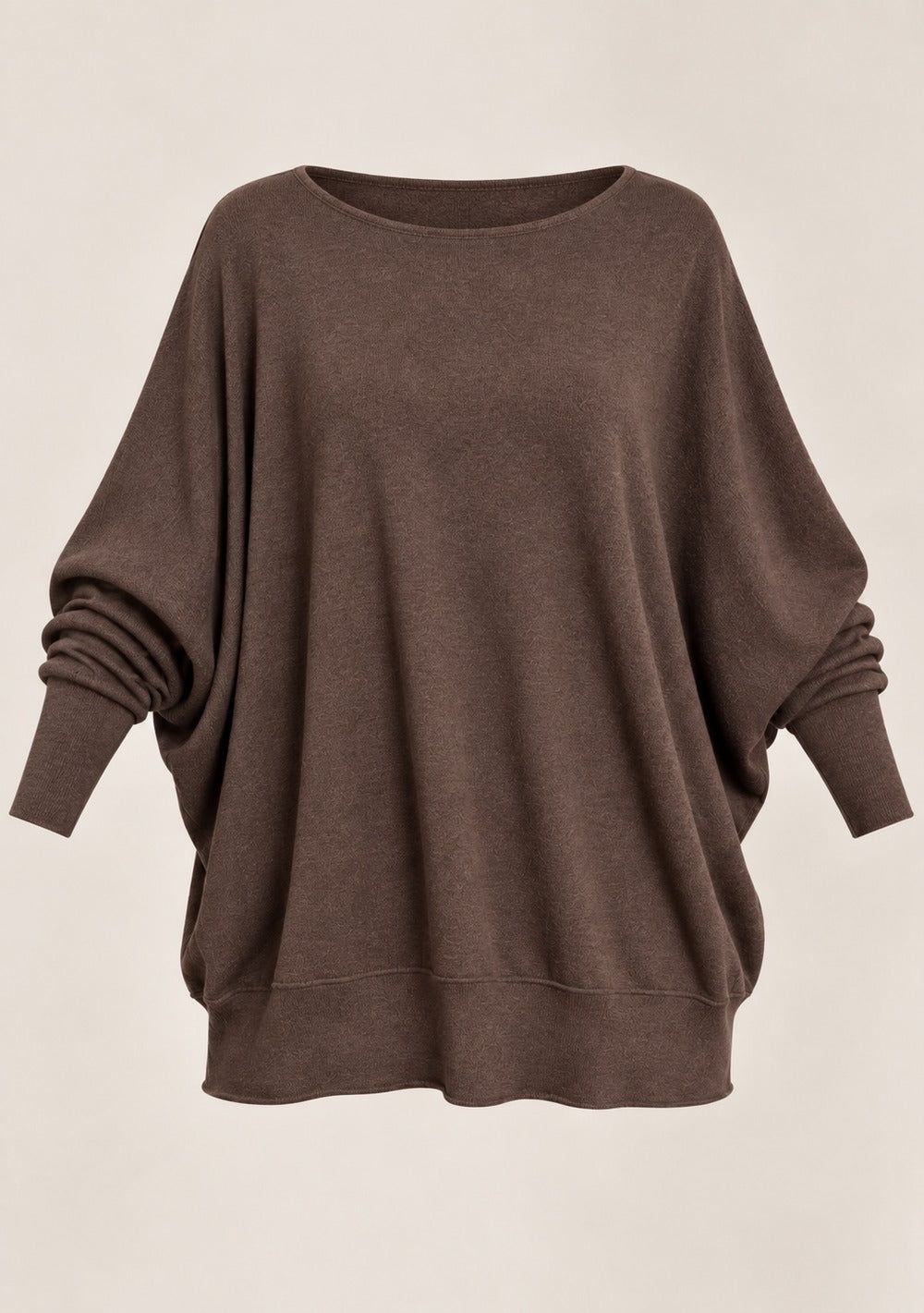 Maglia a Barca Pipistrello da donna in colore moro, vista alternativa 4