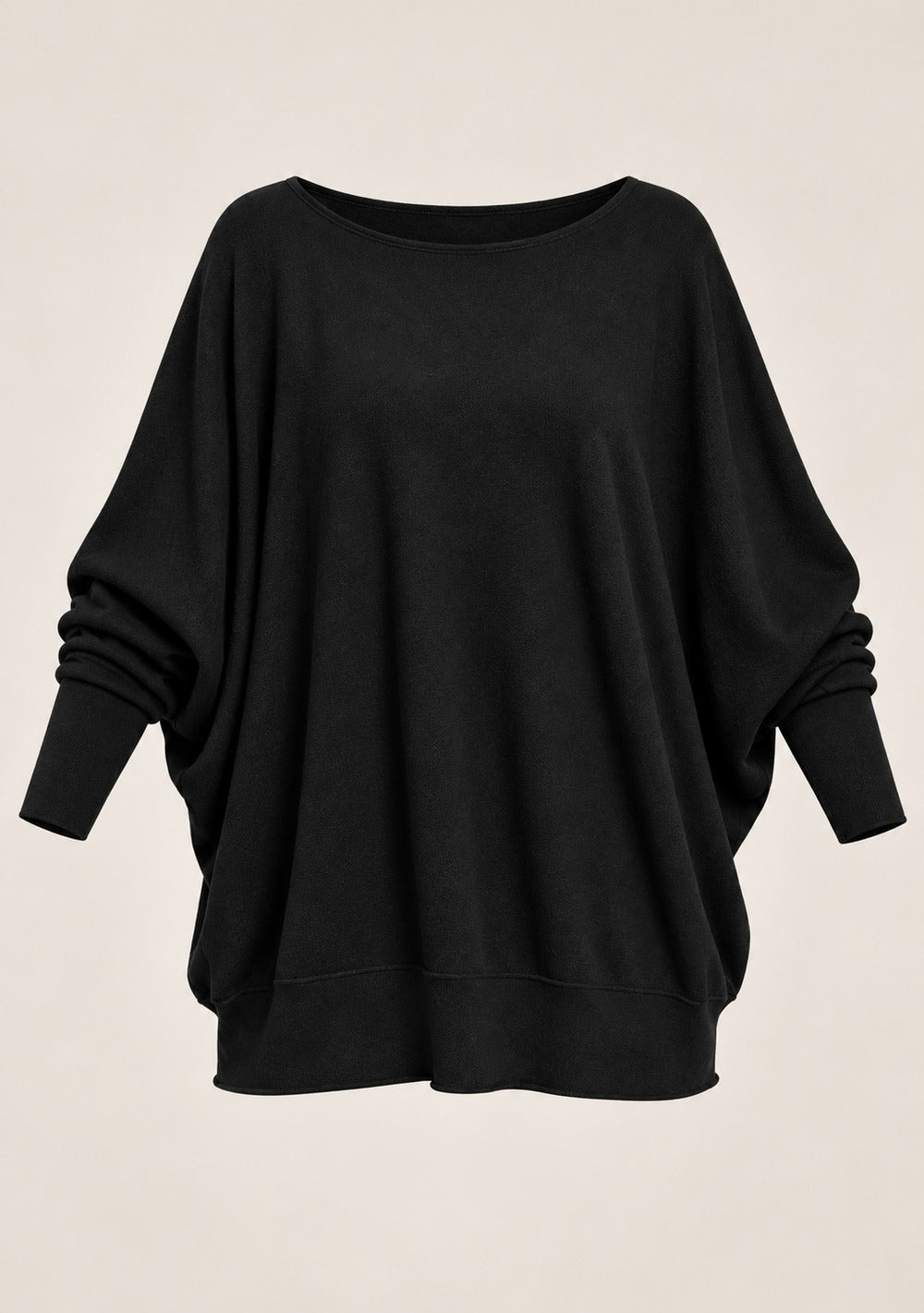 Maglia a Barca Pipistrello da donna in colore nero, vista alternativa 4