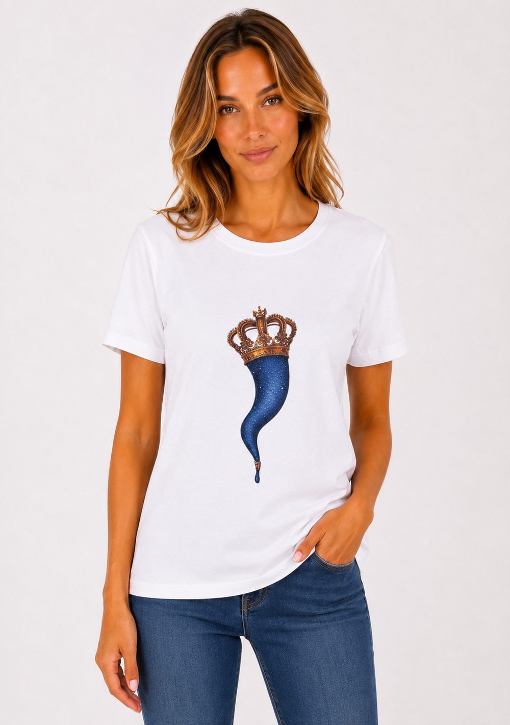 T-Shirt Regular "Corno Baratto"