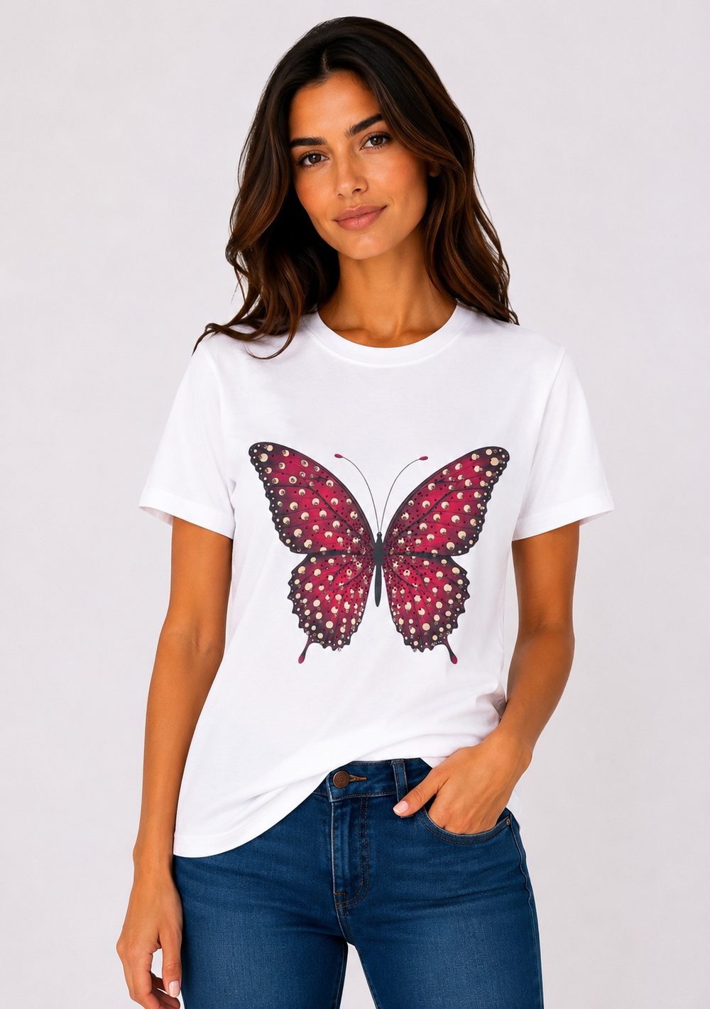 T-Shirt Regular "Farfalla"