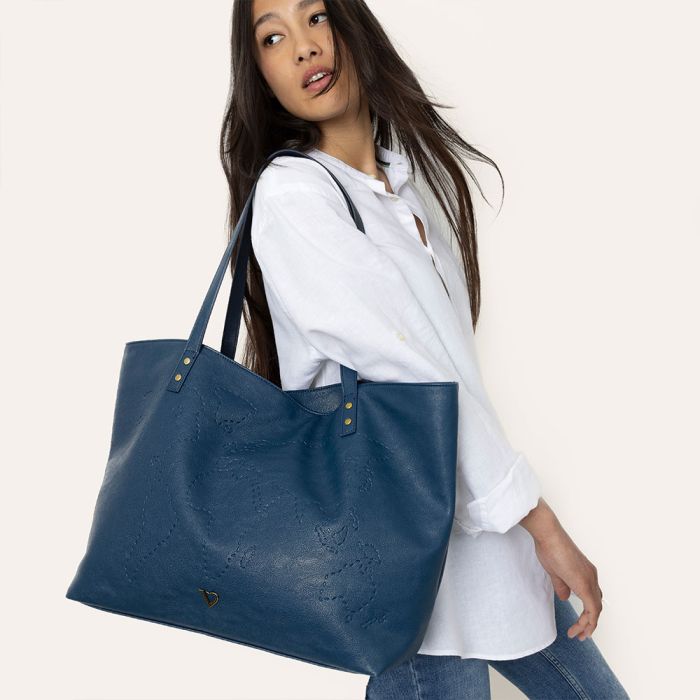 BORSA AMERICA BLU