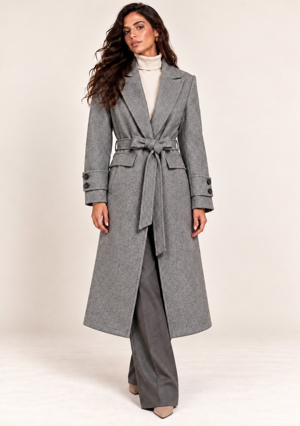 Cappotto con Cintura