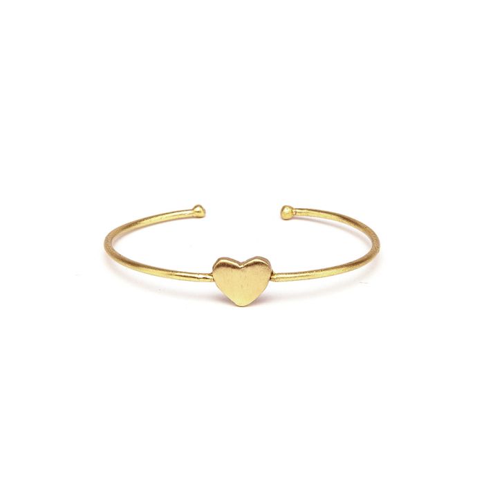 BRACCIALE BANGLE APERTO CUORE