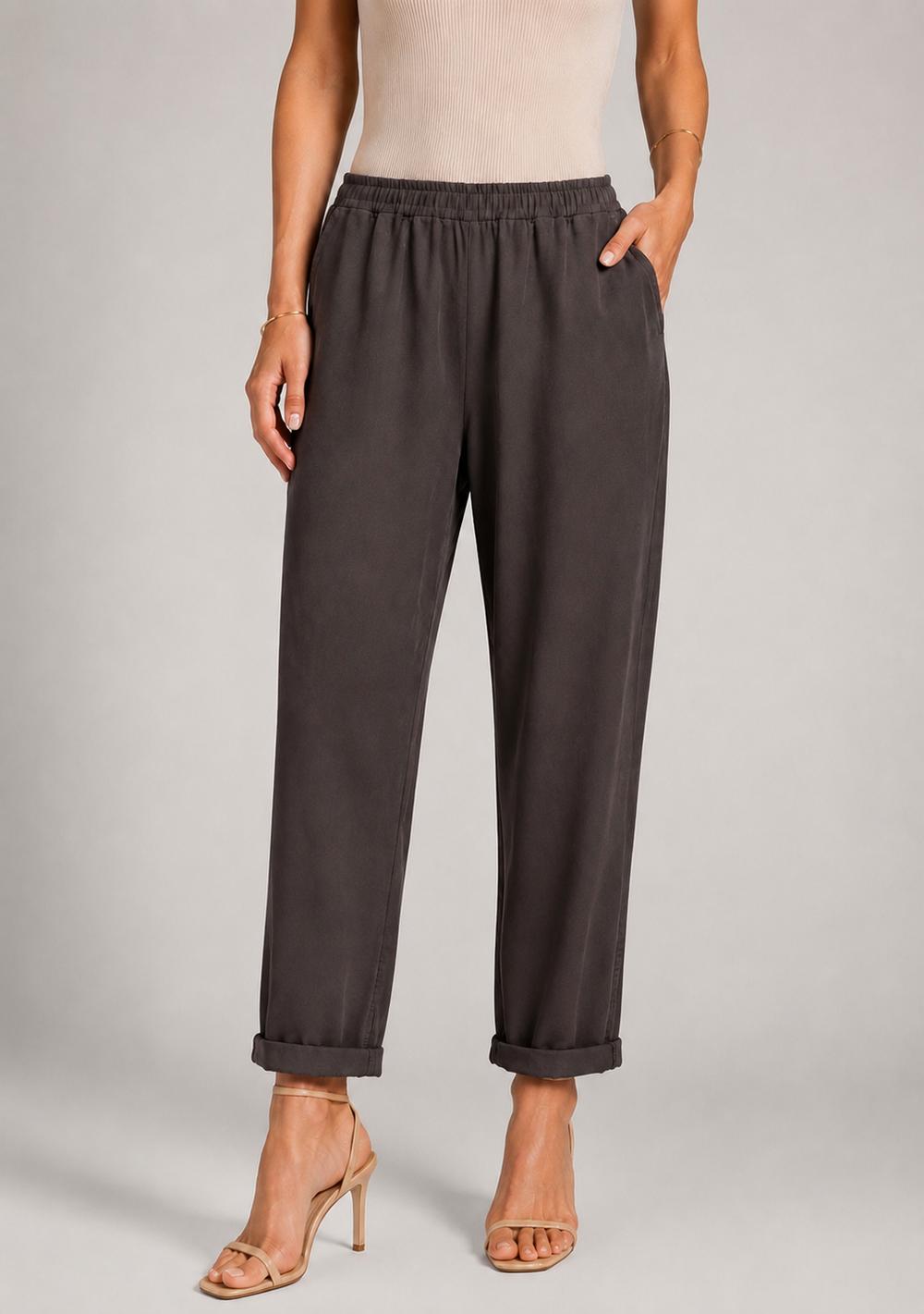 Pantaloni con Risvolto