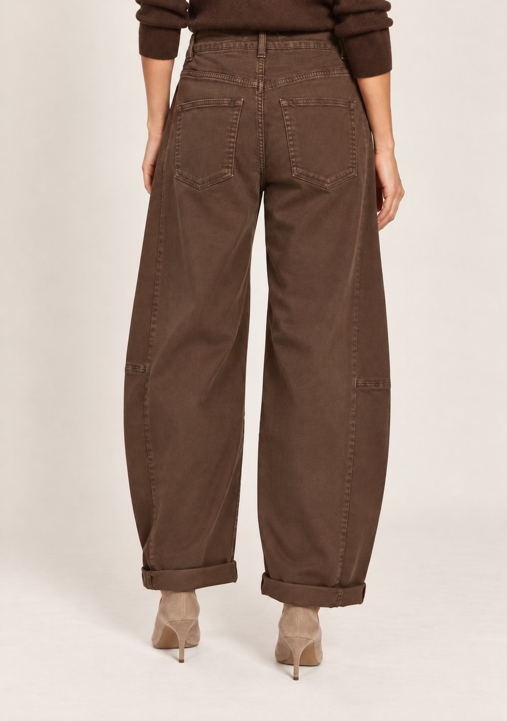 Pantaloni Balloon in Cotone