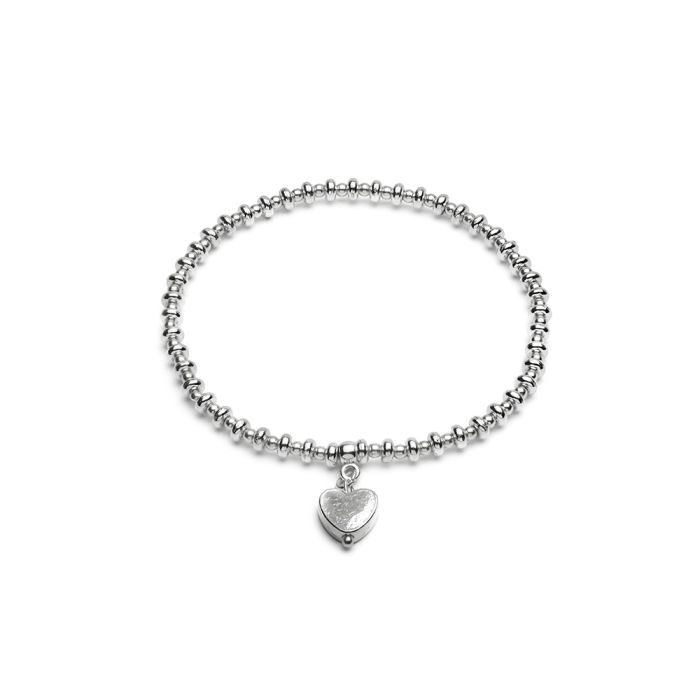 BRACCIALE EL. CHARM CUORE SINGOLO