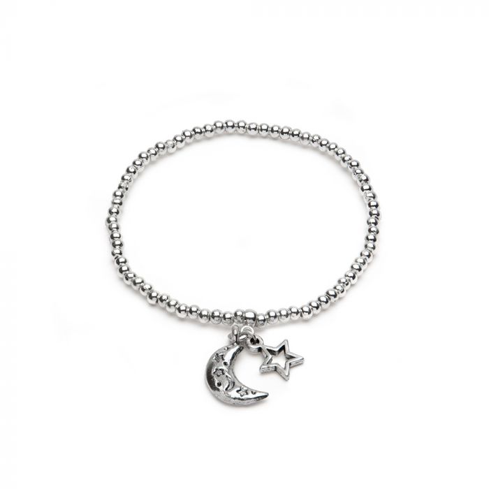 BRACCIALE EL. CHARMS STELLA & LUNA