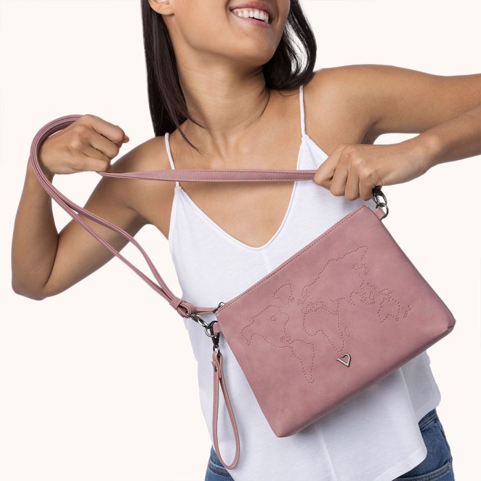 POCHETTE WATERFALL ROSA