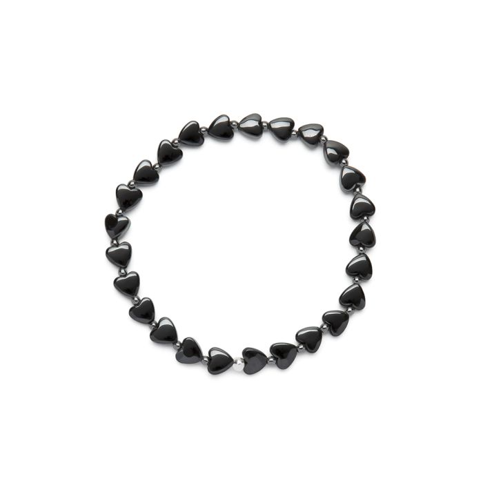 BRACCIALE ELASTICO CUORI MEDI BOMBATI