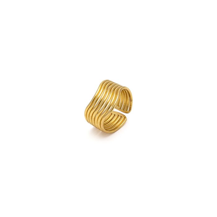 ANELLO FASCIA LINEE ONDULATE